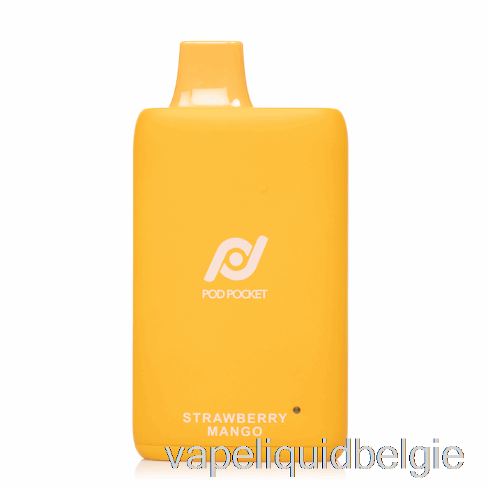 Vape Liquid Pod Pocket 7500 Wegwerp Aardbei-mango